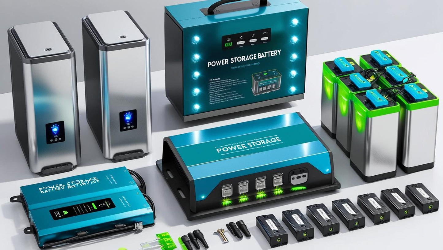 Battery power backup station for home